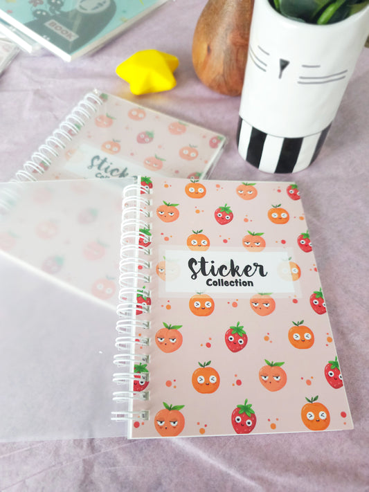 A6 Reusable Sticker Book - Fruity