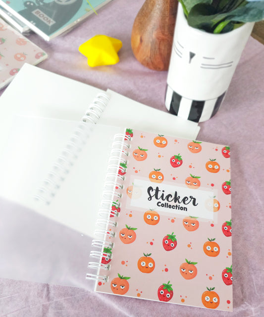 A6 Reusable Sticker Book - Fruity