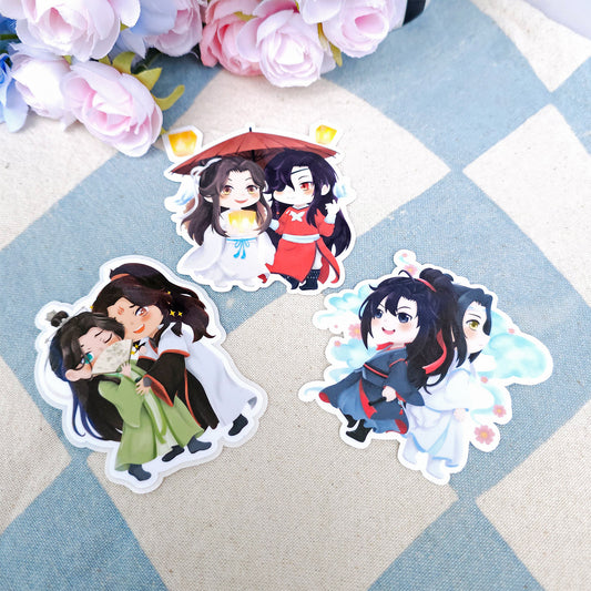 MXTX Danmei Couple Stickers