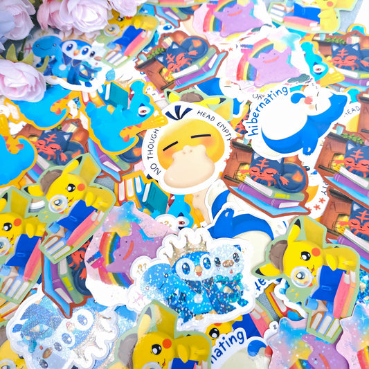 PKMN Pocket Monsters Stickers