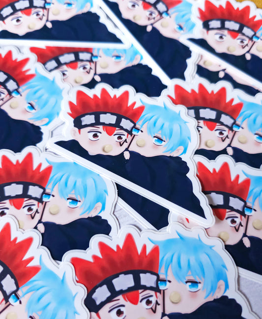 Baby Lance Baby Dot Sticker