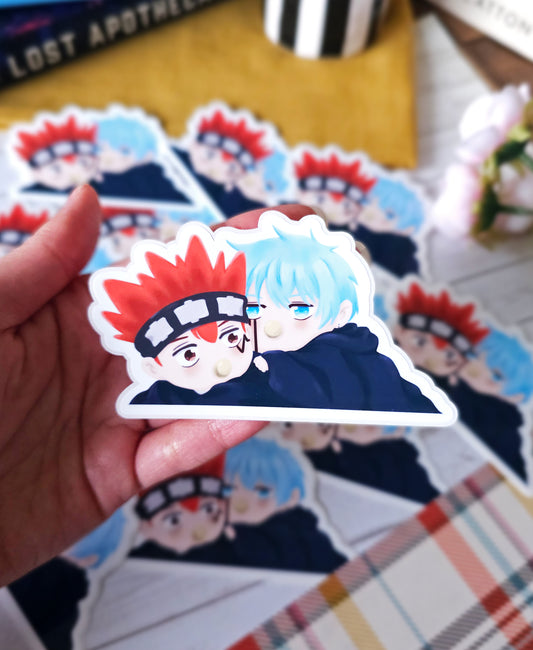 Baby Lance Baby Dot Sticker