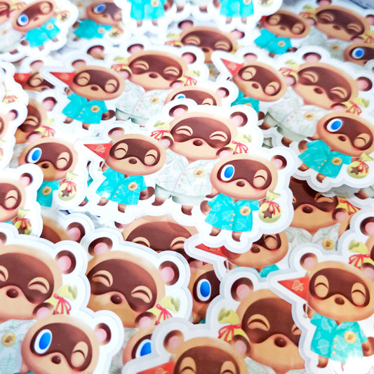 Capitalist Racoon Sticker