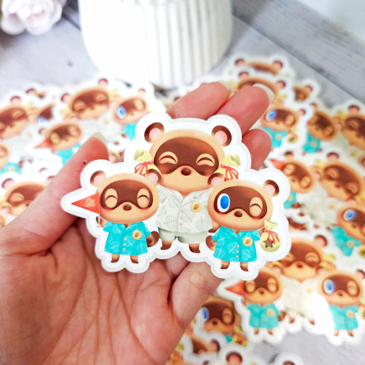 Capitalist Racoon Sticker