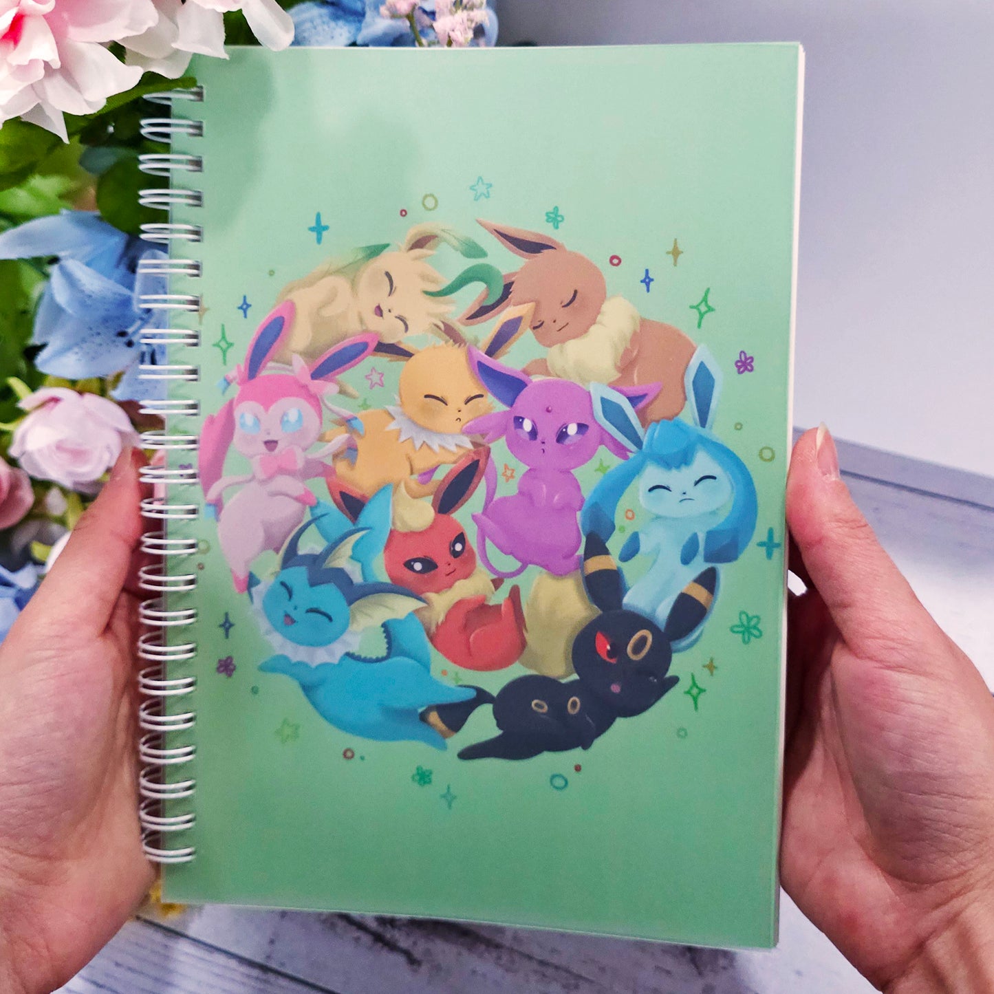 A5 Reusable Sticker Book - Eeveelution