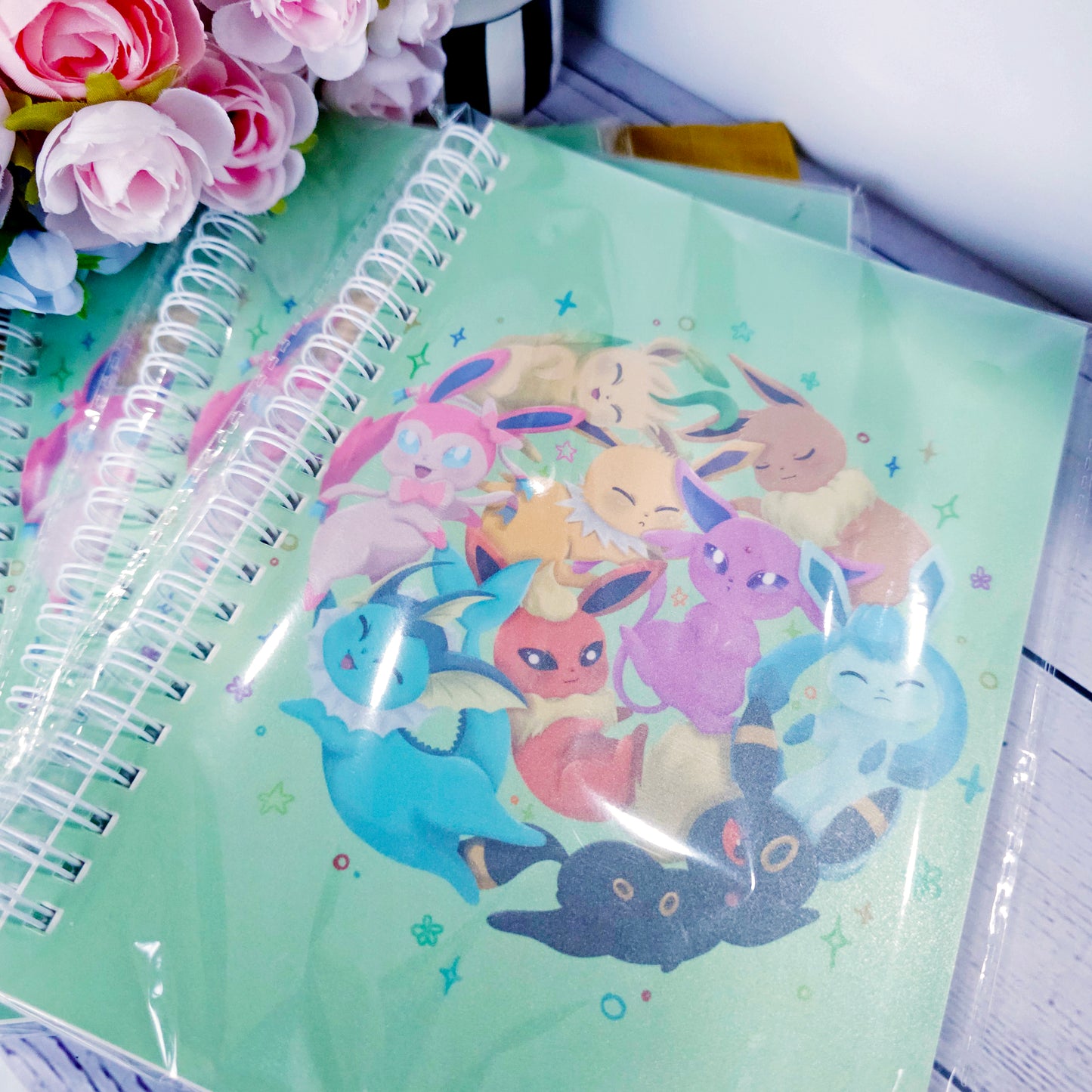 A5 Reusable Sticker Book - Eeveelution