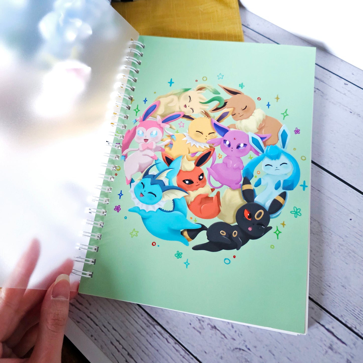 A5 Reusable Sticker Book - Eeveelution