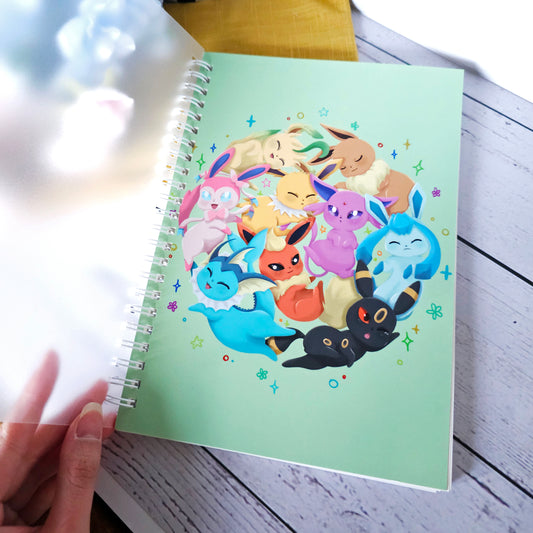 A5 Reusable Sticker Book - Eeveelution