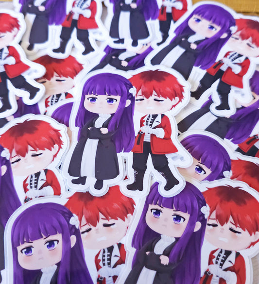 Mage x Warrior Sticker