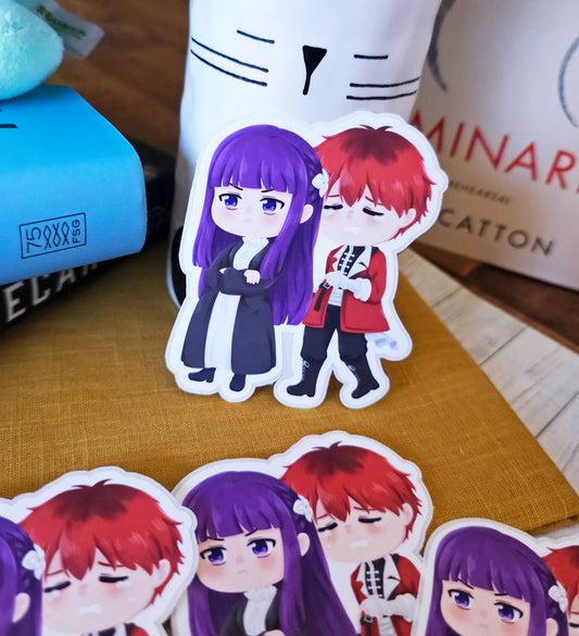 Mage x Warrior Sticker