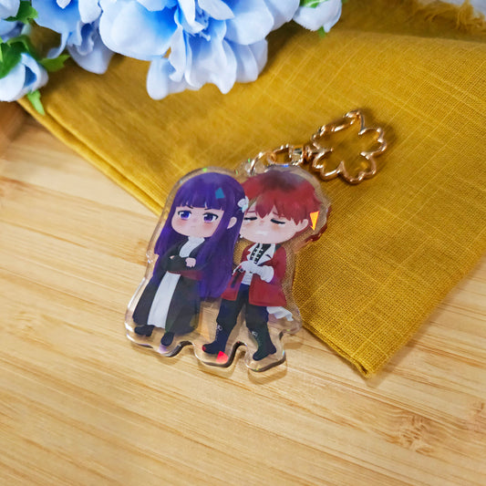 Mage x Warrior Acrylic Keychain