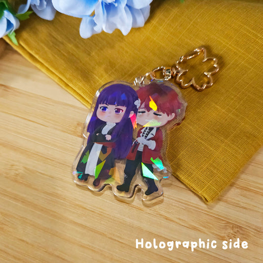 Mage x Warrior Acrylic Keychain