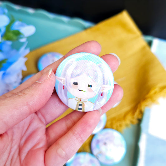 Wandering Elf Button Pin