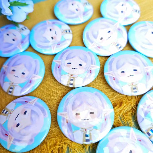 Wandering Elf Button Pin