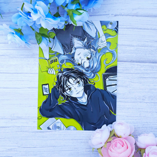 Green Yuri Art Print