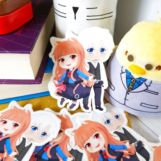 Merchant x Wise Wolf Sticker