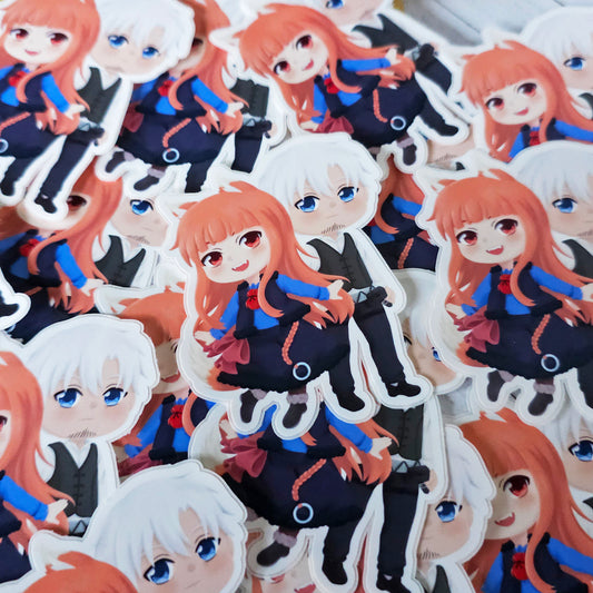 Merchant x Wise Wolf Sticker