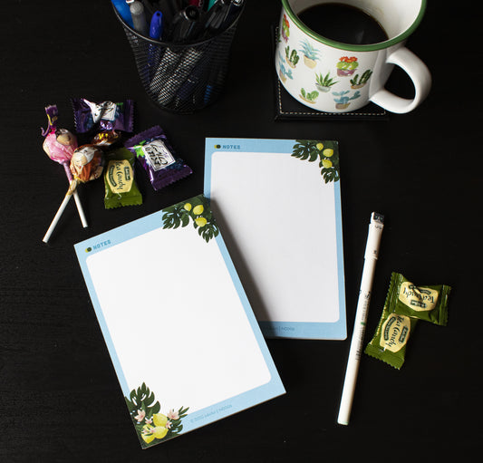 Lemon Memo Pad