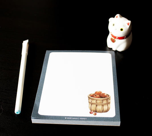 Apple Basket Memo Pad