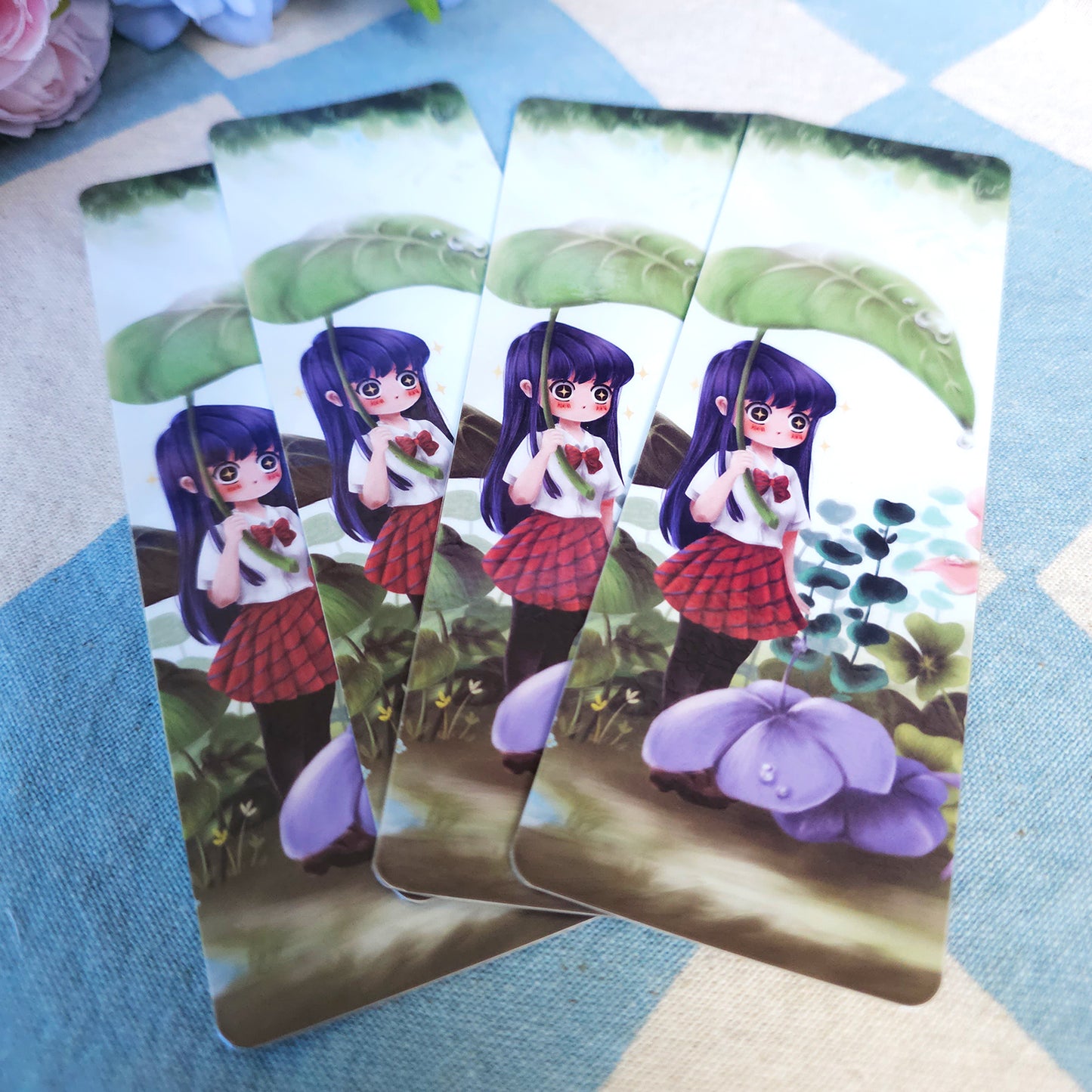 Shy Beauty Bookmark