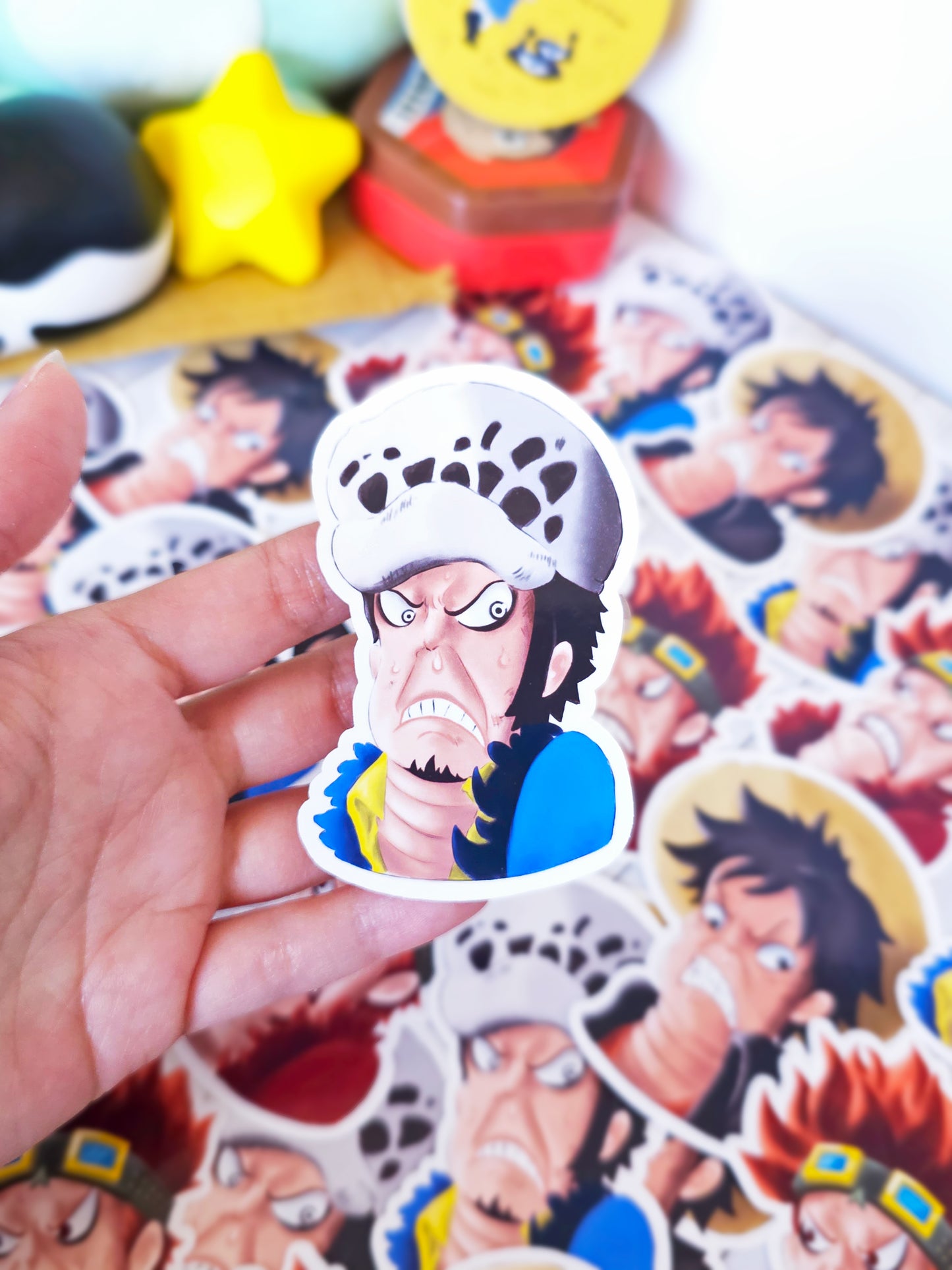 Worst Generation Pirate Trio Stickers