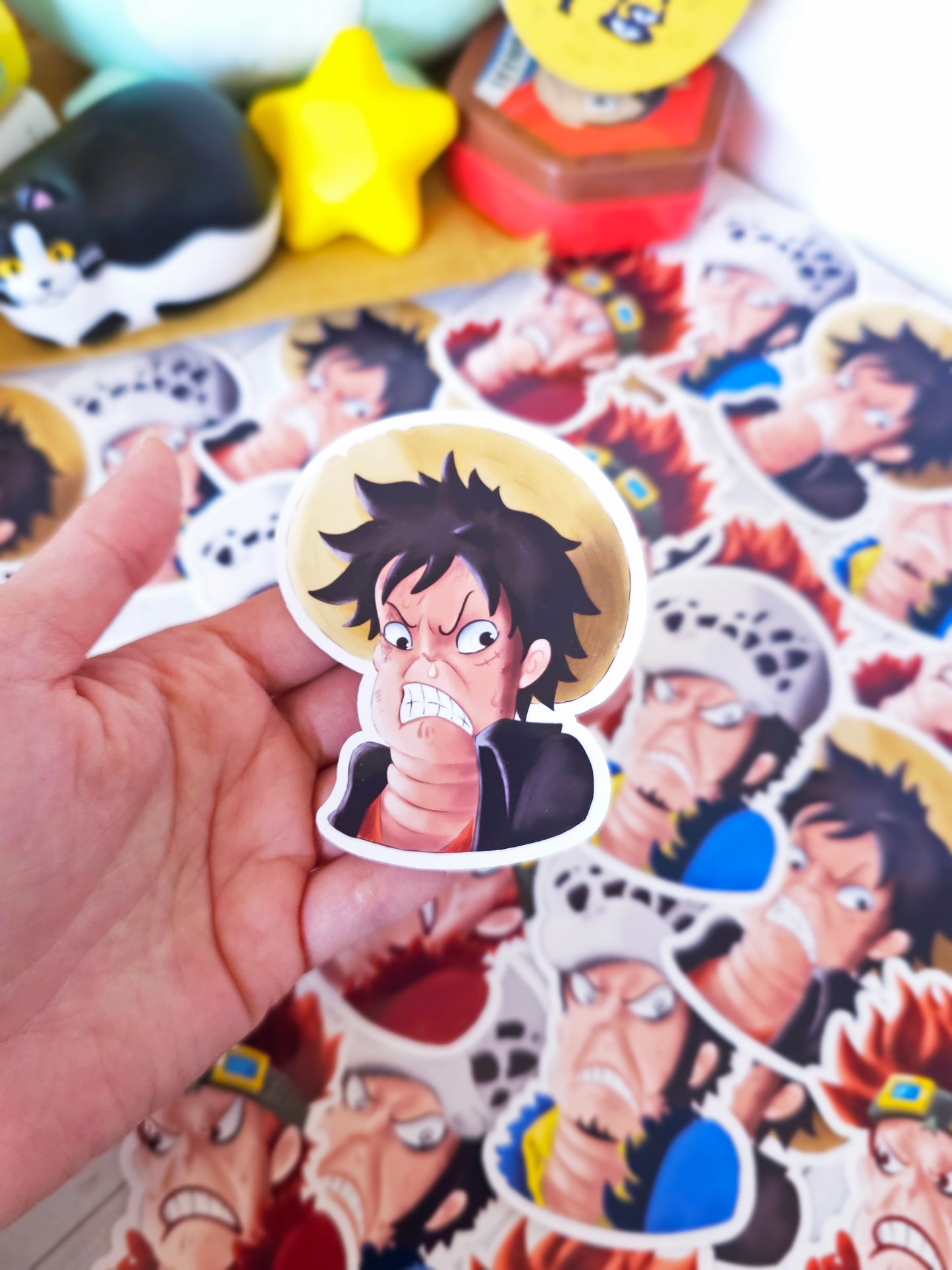 Worst Generation Pirate Trio Stickers