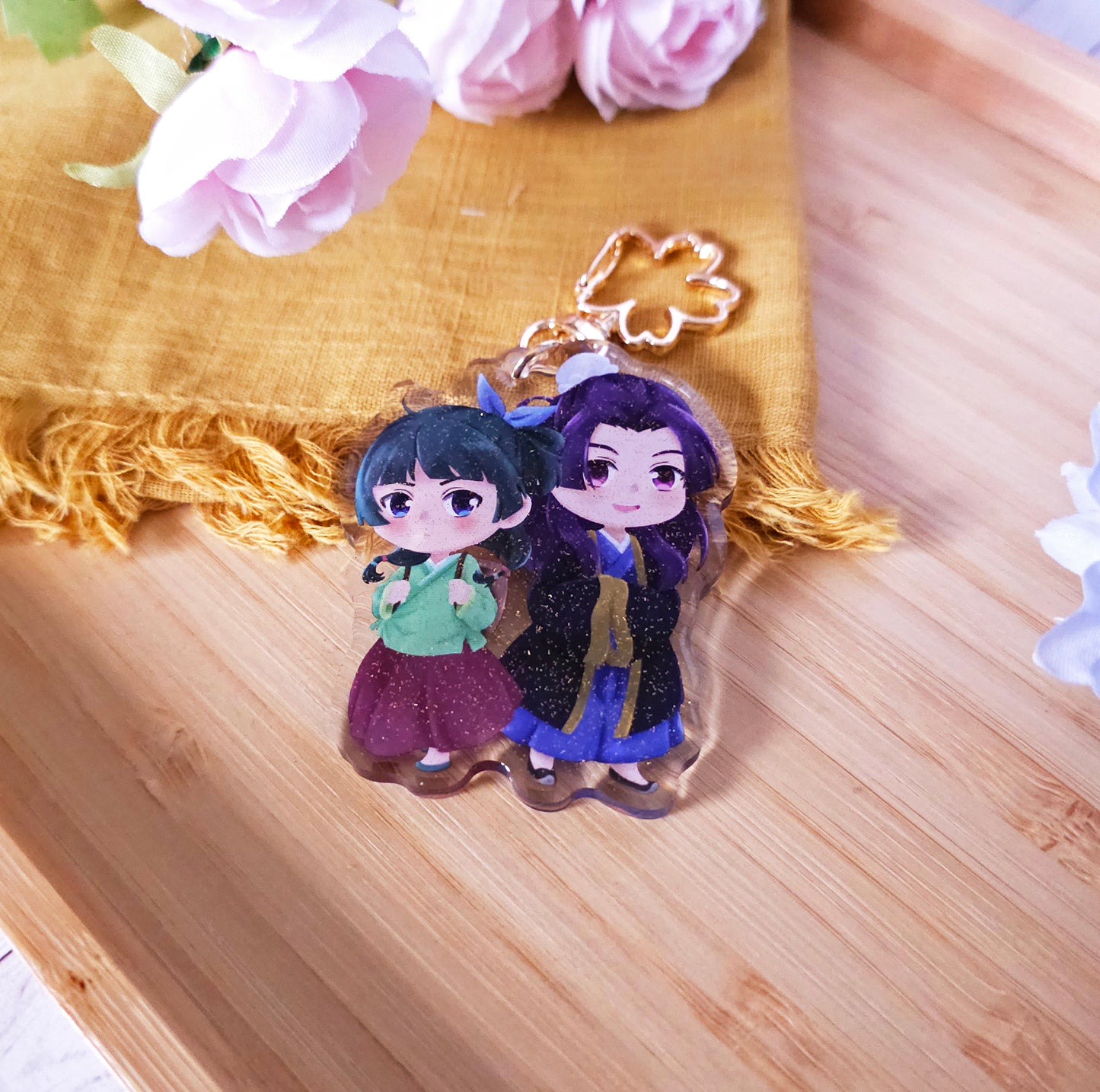 TAD Poison Maiden x Moon Prince Acrylic Keychain