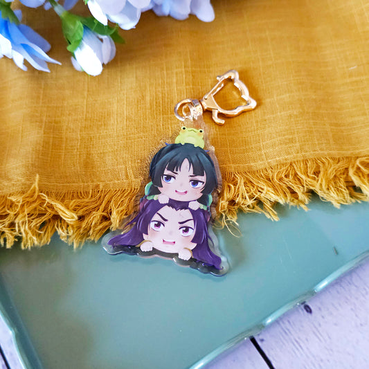 TAD MaoJin and the Frog Acrylic Keychain