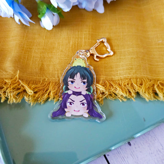 TAD MaoJin and the Frog Acrylic Keychain