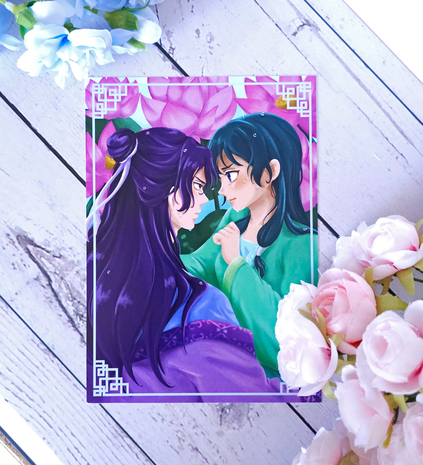 MaoJin and the Frog Art Print