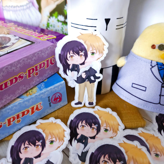 Demon President x Outer Space Alien Sticker