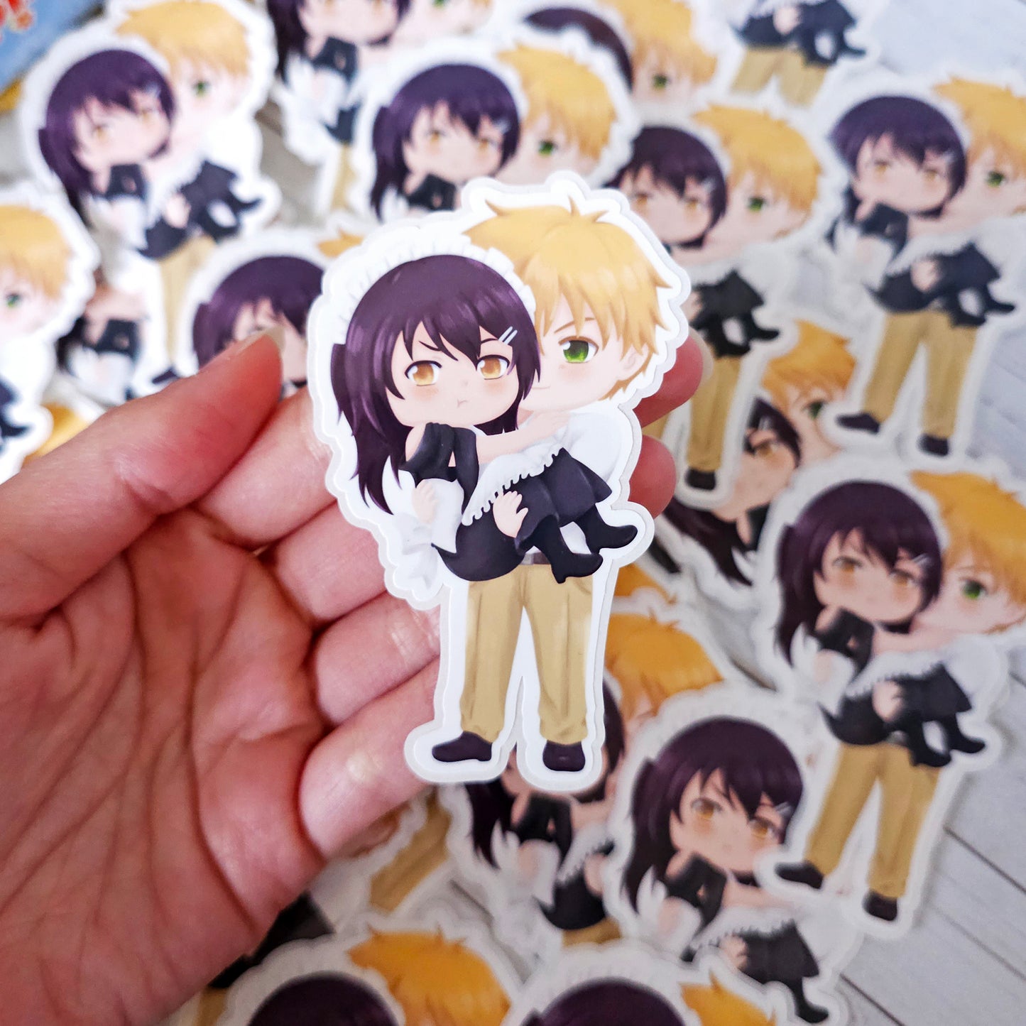 Demon President x Outer Space Alien Sticker