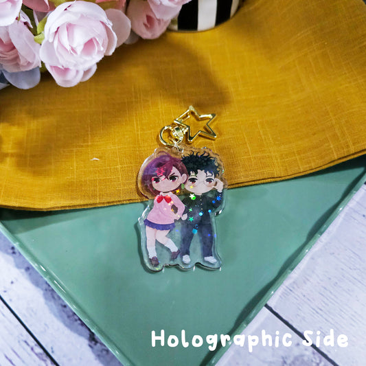 DDD Psychic Girl x Awkward Fellow Acrylic Keychain
