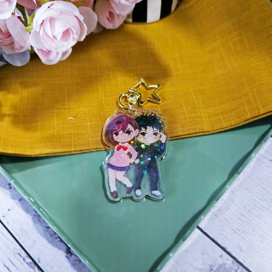 DDD Psychic Girl x Awkward Fellow Acrylic Keychain