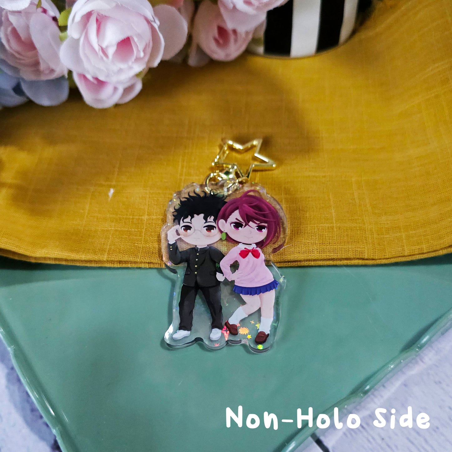 DDD Psychic Girl x Awkward Fellow Acrylic Keychain