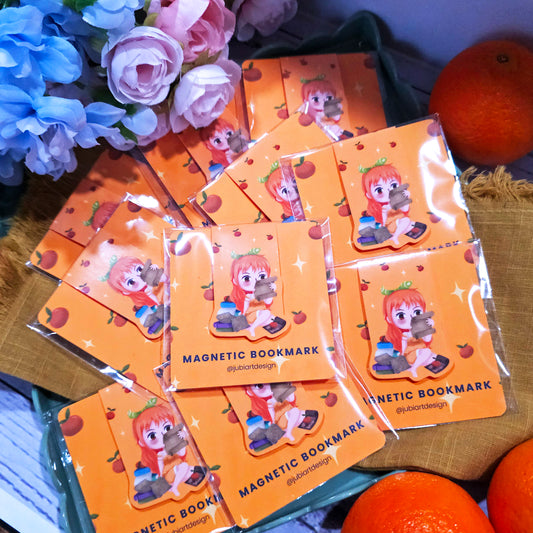 OP Cat Burglar Magnetic Bookmark