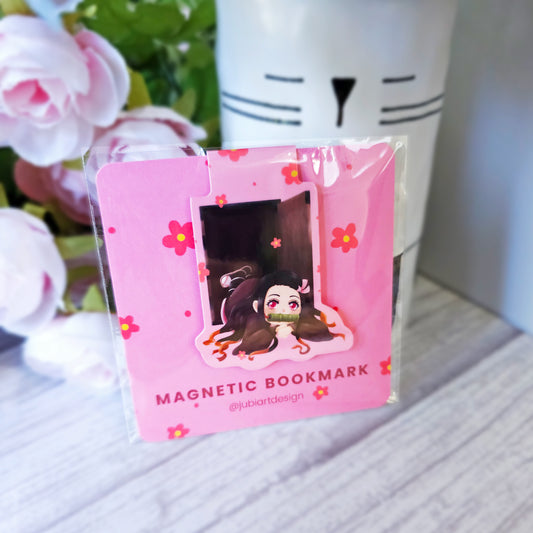 Demon Girl Magnetic Bookmark