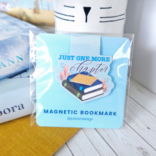 One More Chapter Magnetic Bookmark