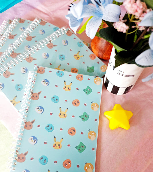 A5 Reusable Sticker Book - Pocket Monsters