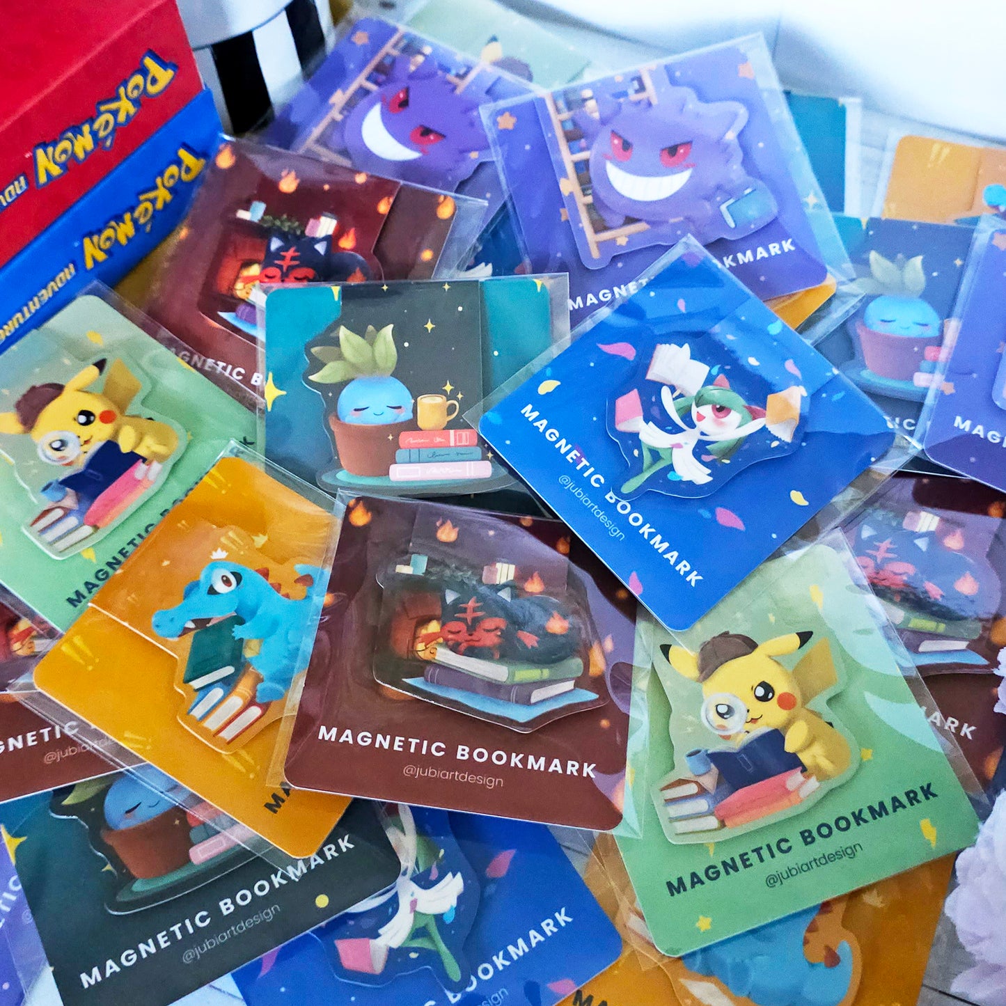 PKMN Magnetic Bookmarks