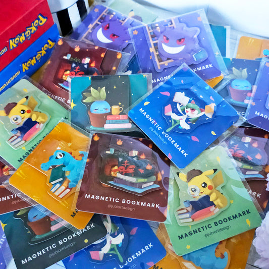 PKMN Magnetic Bookmarks