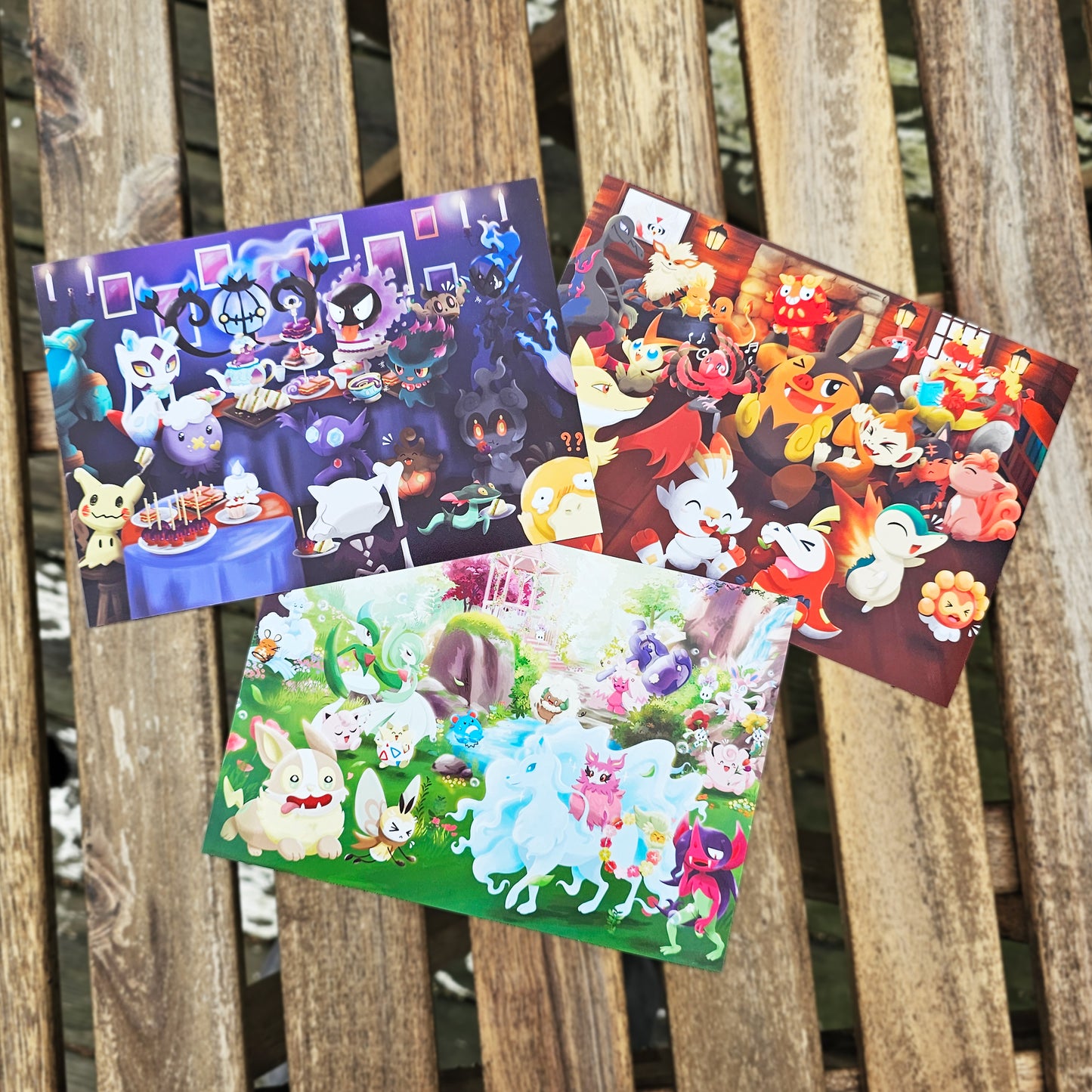 PKMN Pocket Monsters Art Prints