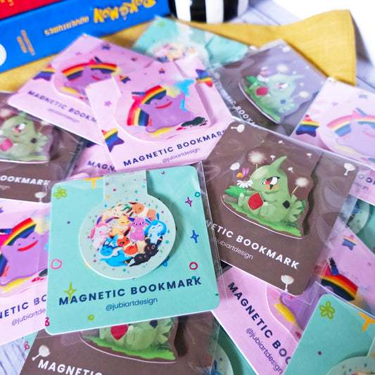 PKMN Magnetic Bookmarks