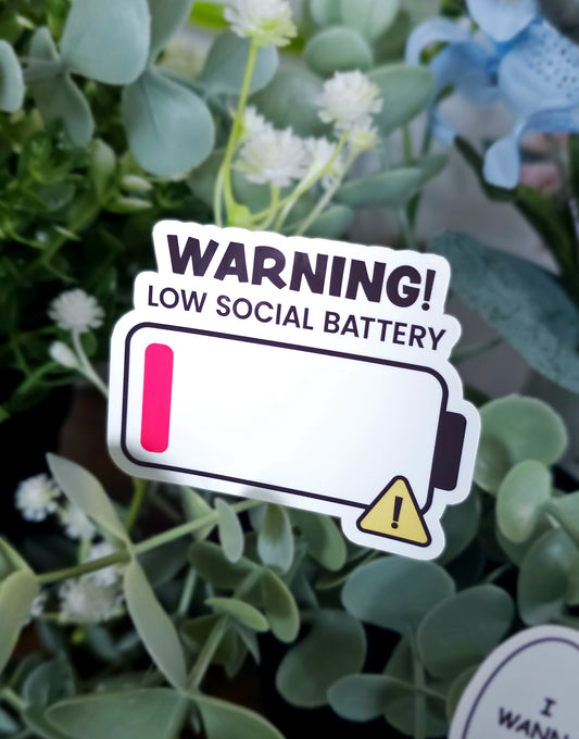 Social Anxiety Stickers