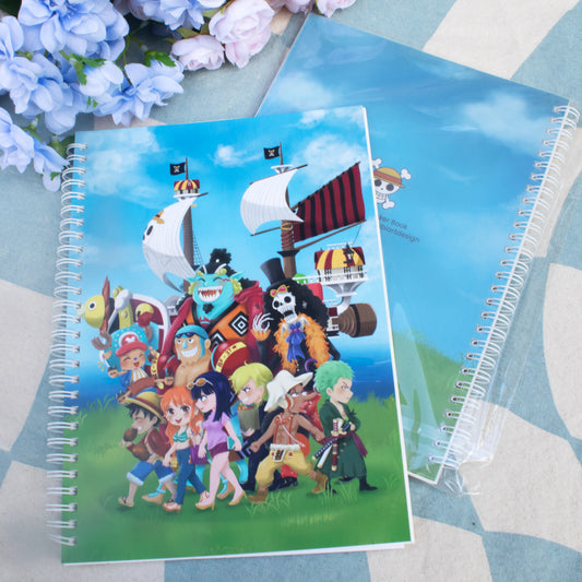 B5 Reusable Sticker Book - Straw Hat Crew