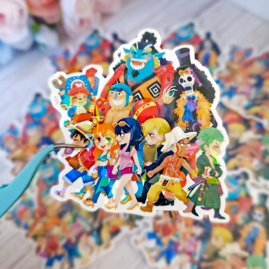 OP Straw Hat Crew Sticker