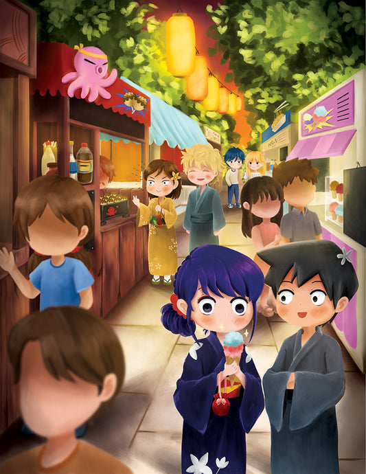 Summer Festival Art Print