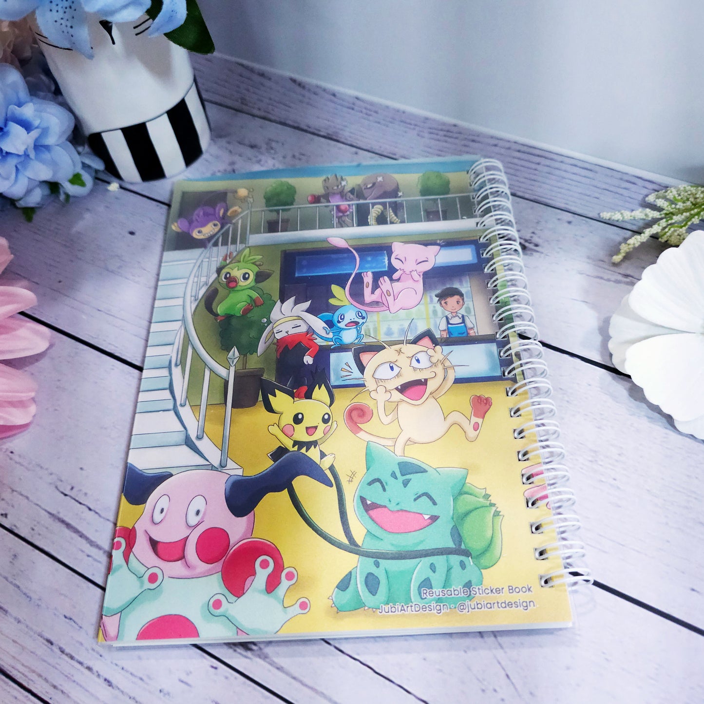 A5 (Medium) Reusable Sticker Book - PKMN Center