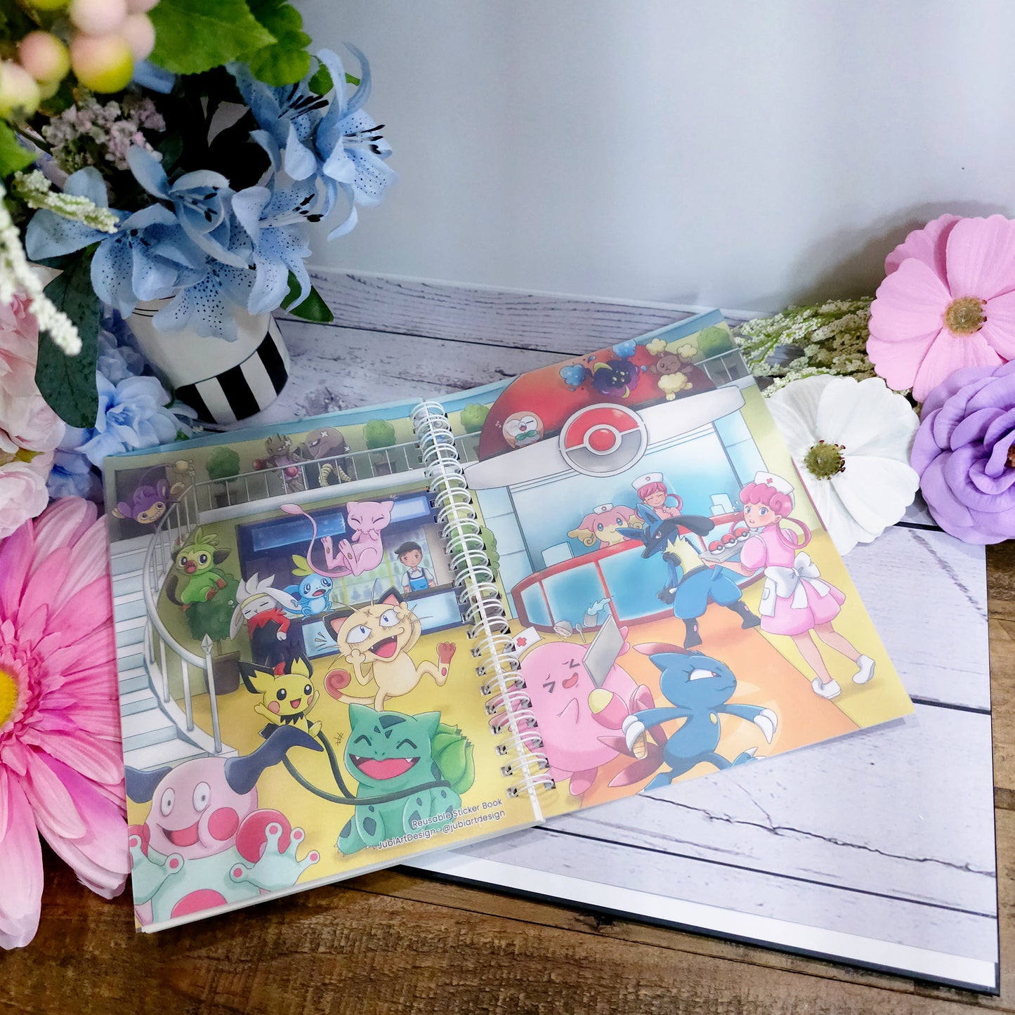 A5 (Medium) Reusable Sticker Book - PKMN Center