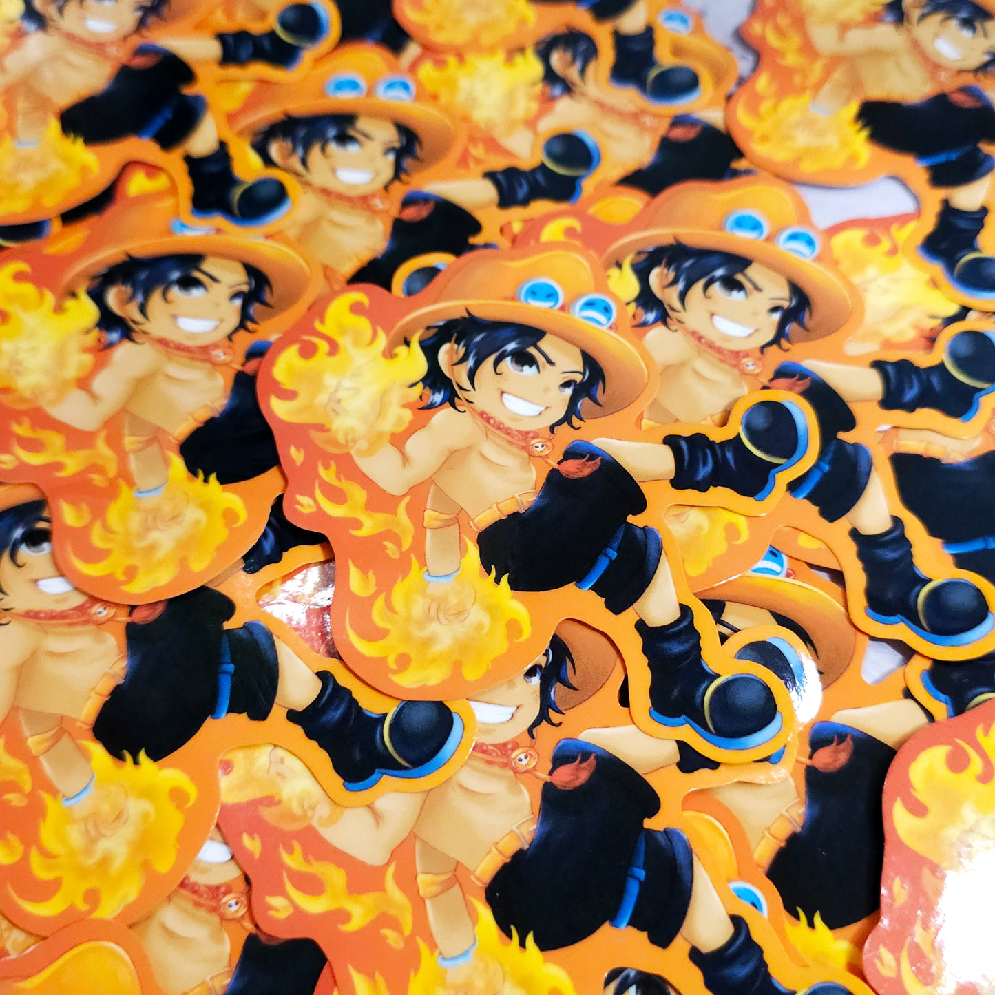 OP Fire Fist Sticker